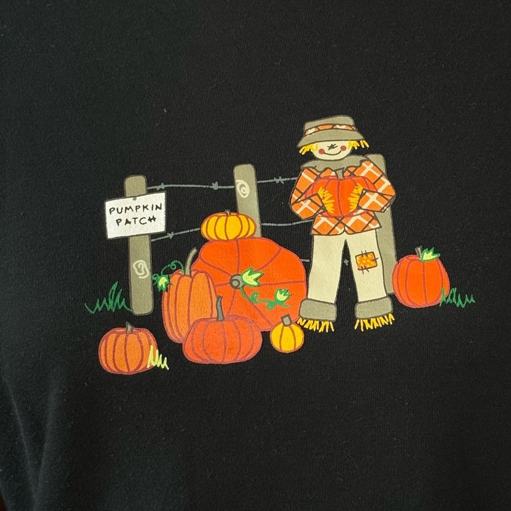 Pumpkin Patch Scarecrow Long Sleeve - image 2